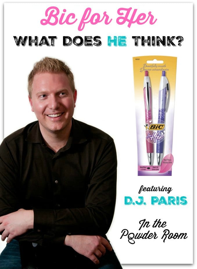 Bic for Her What Does HE Think featuring DJ Paris In the Powder Room