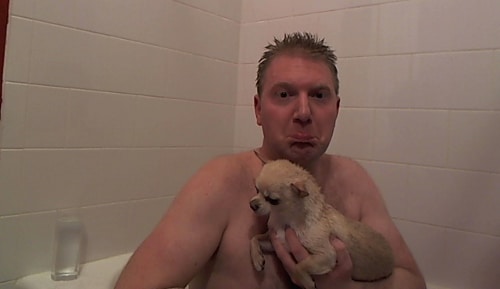 Bathtime D.J. and Ms. Meepers