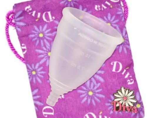 diva cup while swimming