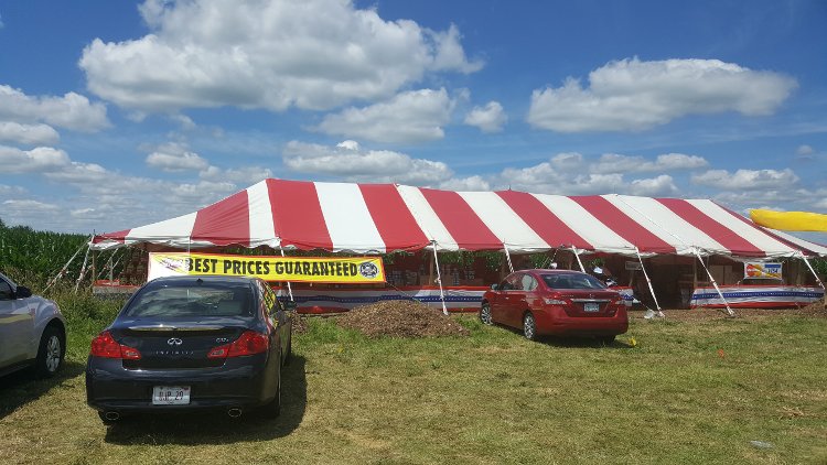 fireworks stand