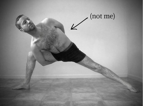 not dj doing yoga