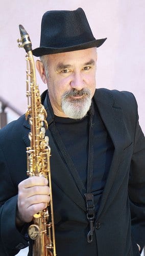 tenor saxophone player
